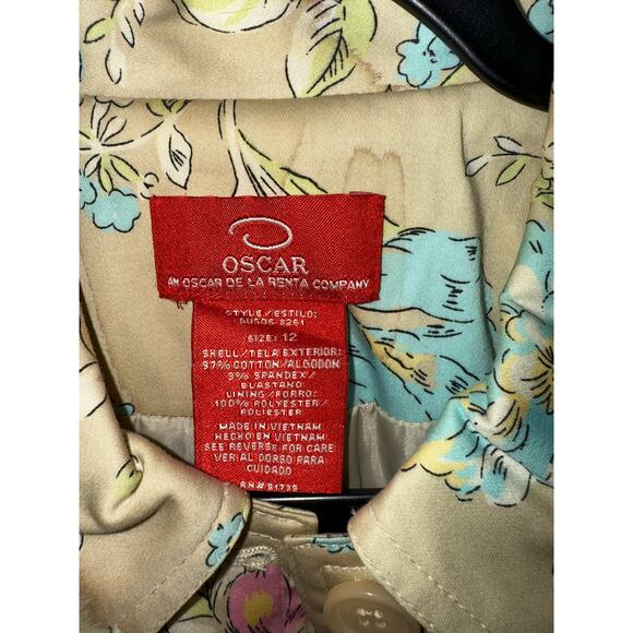 Oscar De La Renta Estilo Womans Jacket - size 12 - Picture 3 of 9